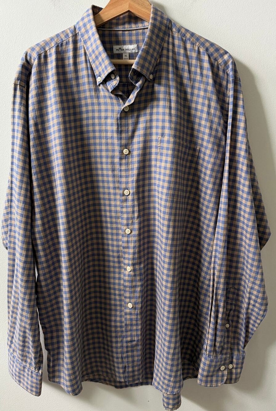 Peter Millar button up men's size XL